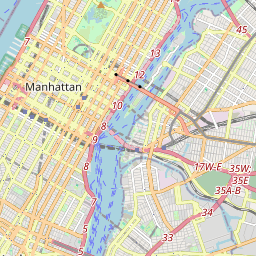 Map of New York City